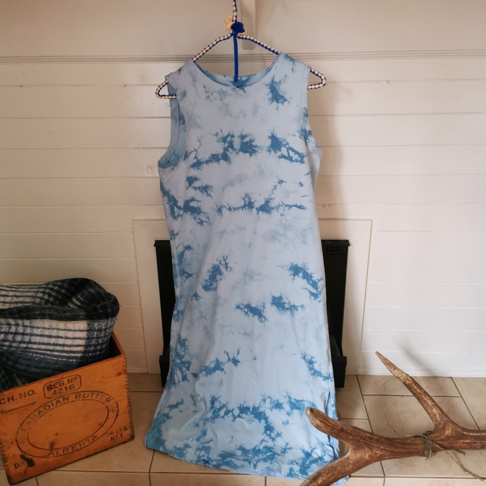 Long sleeveless dress